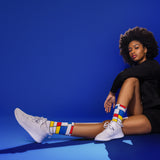 HOTSOX Women's Mondrian Active Crew Sock thumbnail