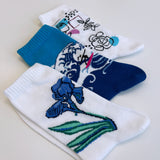 HOTSOX Women's Irises Crew Sock