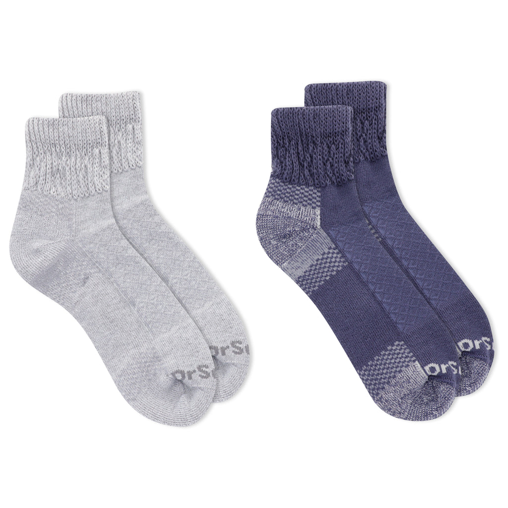 Dr. Scholl's Women's American Lifestyle Blister Guard Ankle Socks 2 Pa ...