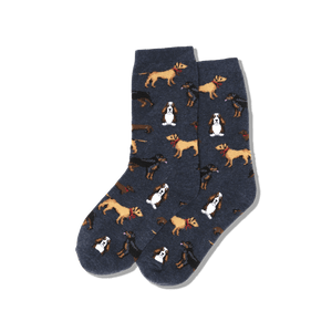 HOTSOX Kid's Classic Dogs Crew Socks