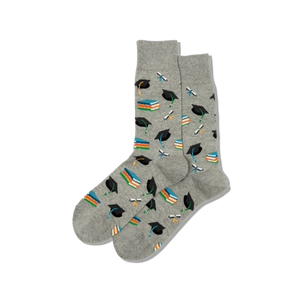 HOTSOX Men's Graduation Crew Socks