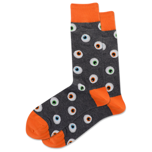 HOTSOX Men's Eyeballs Crew Socks