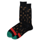 HOTSOX Men's Kwanzaa Principles Crew Sock