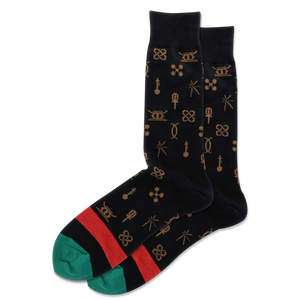 HOTSOX Men's Kwanzaa Principles Crew Sock