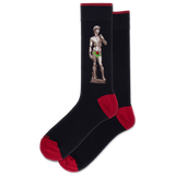 HOTSOX Men's Xmas David Crew Sock