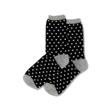 Womens Small Polka Dot Socks