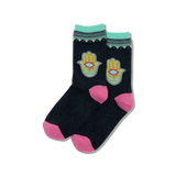 HOTSOX Women's Hamsa Crew Sock