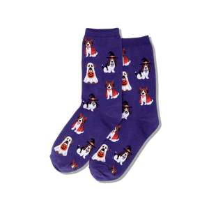 Women's Costume Dogs Crew Socks