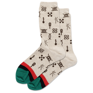 HOTSOX Women's Kwanzaa Principles Crew Socks