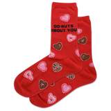 HOTSOX Women's Do-Nuts About You Crew Socks