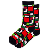 HOTSOX Women's Mondrian Crew Sock