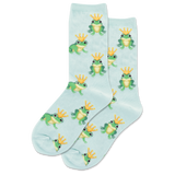 HOTSOX Kid's Frog Prince Crew Socks