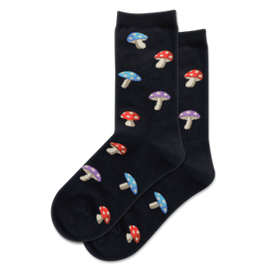 HOTSOX Kid's Mushrooms Crew Socks