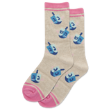 HOTSOX Kid's Dreidel Crew Socks