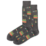 HOTSOX Men's Six Pack Crew Socks