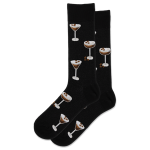 HOTSOX Men's Espresso Martini Crew Sock