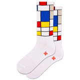 HOTSOX Men's Mondrian Active Crew Sock