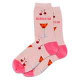 HOTSOX Women's Manhattan Cocktail Crew Socks