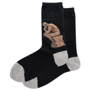 HOTSOX Women's The Thinker Crew Socks