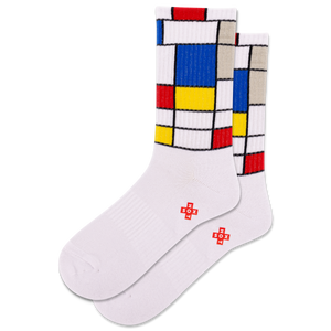 HOTSOX Women's Mondrian Active Crew Sock