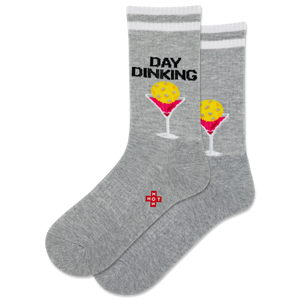 HOTSOX Women's Day Dinking Active Crew Sock