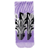 K.Bell Kids' Zebra Cozy Crew Sock