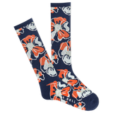 K.Bell Men's Tropical Floral Active Crew Sock