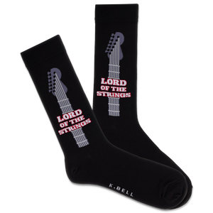 K.Bell Men's Lord Of The Strings Crew Sock