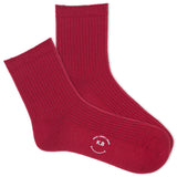 K.Bell Women's Ribbed Ankle Crew Sock thumbnail