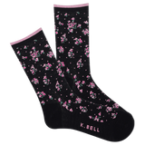 K.Bell Women's Ditsy Floral Crew Sock