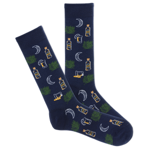 K.Bell Men's Tequila Nights Crew Sock